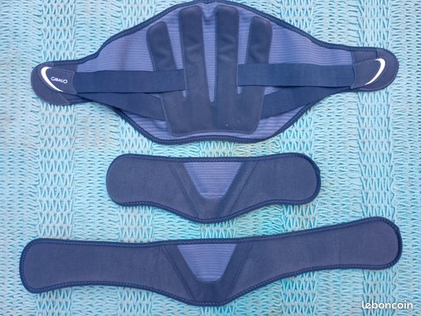 Ceinture lombaire réglable à scratch