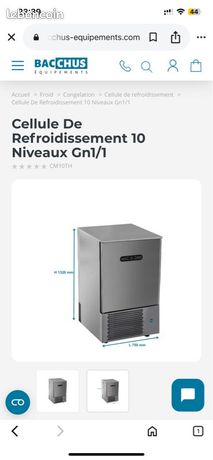 Cellule de refroidissement 10 niveaux GN1/1 pratique