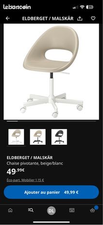 Chaise bureau IKEA 30