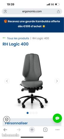 Chaise de bureau ergonomique professionnelle