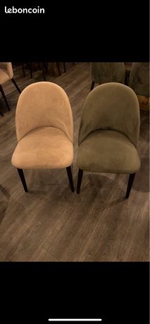 Chaise et table