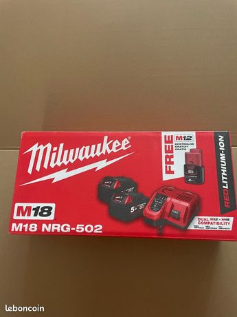 Chargeur et batterie Milwaukee