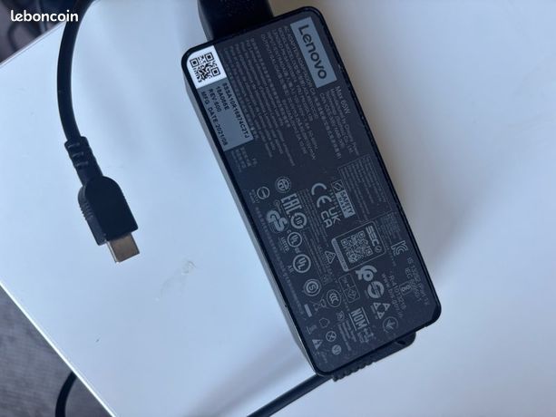 Chargeur Lenovo 65 W type C