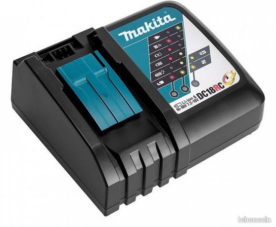Chargeur rapide 18v makita dc18rc