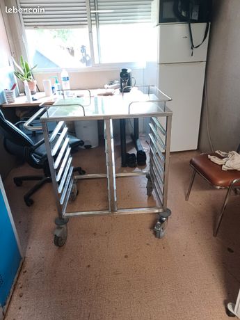 Chariot en inox