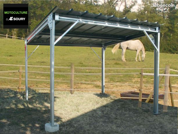 Charpente métallique Abri animaux