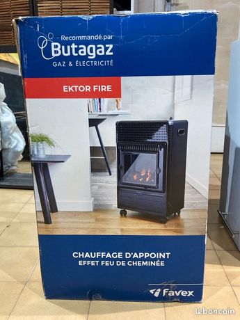 Chauffage a gaz effet flamme 🔥