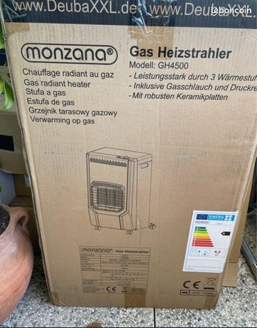 Chauffage radiant au gaz. NEUF