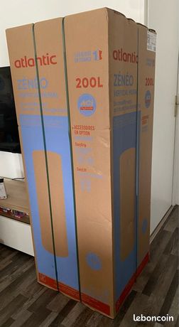 Chauffe eau Atlantic Zeneo 200L vertical mural