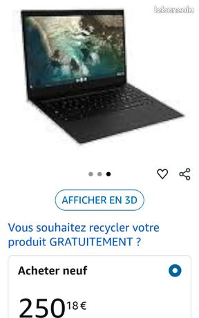 Chromebook Go (14", Celeron, 8Go)