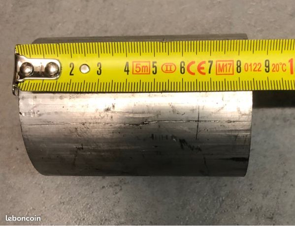 Chute aluminium 2017A usinage