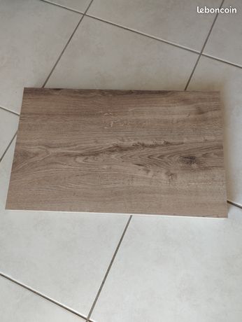 Chute plan de travail bois clair