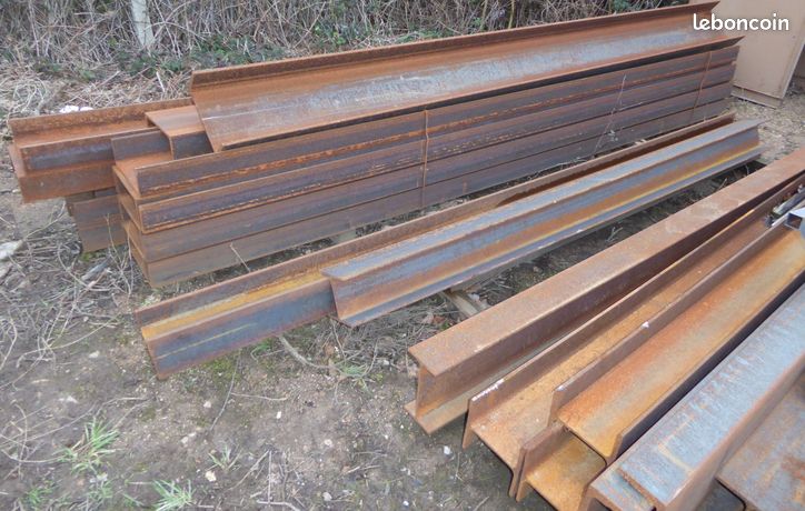 Chutes de poutrelles en destockage IPN / IPE / HEA