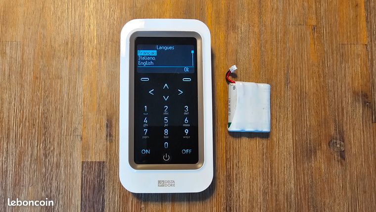 Clavier CLT 8000 tactile Delta Dore TYXAL+ Alarme Tyxal + CLT8000