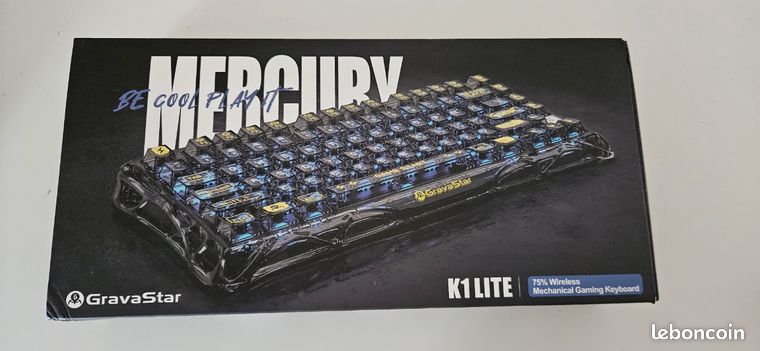 Clavier Gamer Gravastar Mercury K1lite