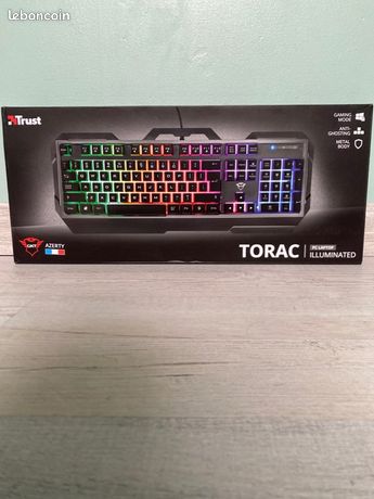 Clavier gamer noir et RGB