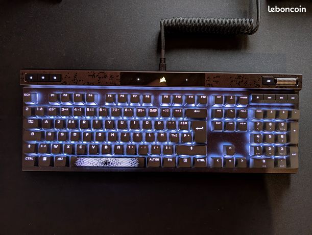 Clavier gaming CORSAIR K70 MAX RGB Switchs magnétique-mécanique MGX réglables