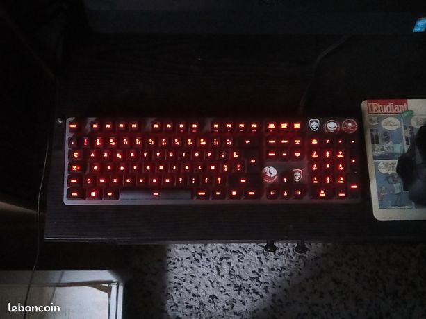 Clavier Gaming Mécanique Logitech G413 Rétro-éclairée - Carbone & Silver