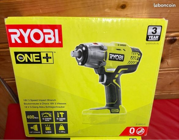 Clé à choc ryobi