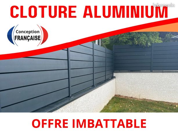 Cloture aluminium