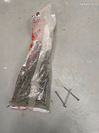 Clous acier tête plate Ø 3 x L.60
