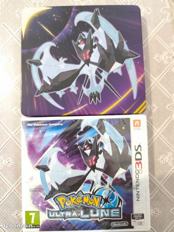Coffret 3DS "POKEMON Ultra-Lune" Edition Steelbook