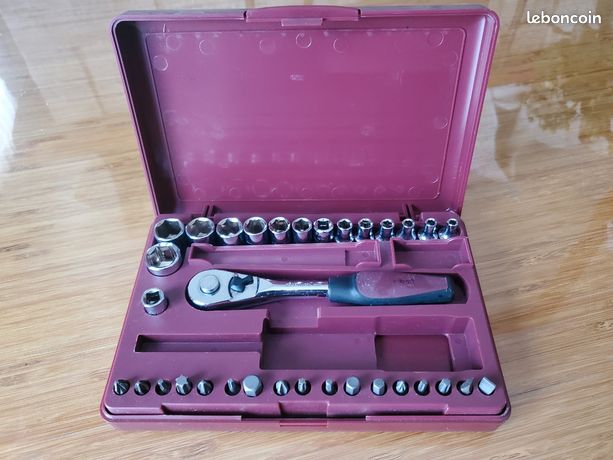 Coffret cliquet 1/4
