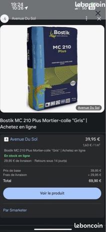 Colle à carrelage