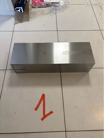 Colonne hotte inox