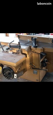 Combiné à bois SCM Toupie raboteuse dégauchisseuse scie circulaire