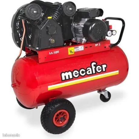 Compresseur 100L Mecafer NEUF DANS SON CARTON