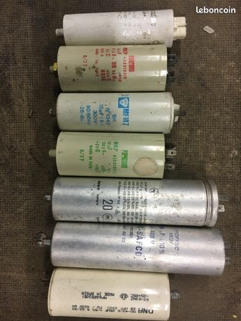 Condensateurs electrolytiques 12,5 à 25 uf