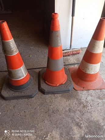 Cône de chantier
