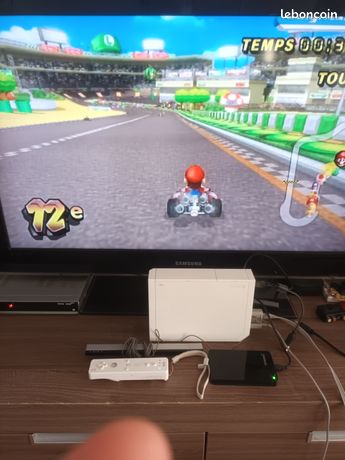 Console nintendo wii blanche noir mini