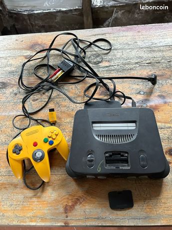 Console Nintendo 64+ jeux+ manette