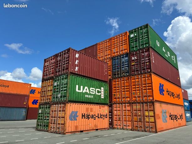 🌐 CONTAINER MARITIME 20' ou 40' BTP/CHANTIER/ STOCKAGE PRO /PARTICULIERS- LIVRAISON POSSIBLE
