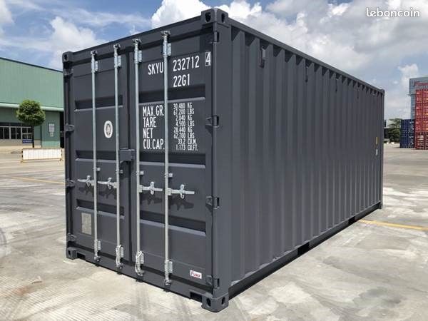 Container maritime de 20 et 40 pieds standard & HIGH CUBE