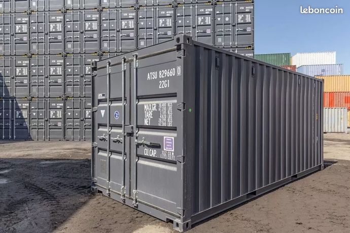 Conteneur maritime dry 20 pieds et