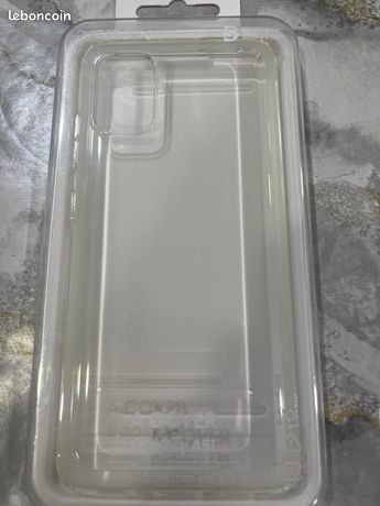 Coque arrière en silicone pour Samsung Galaxy A51 Transparente