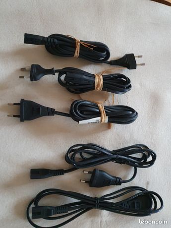 Cordons d'alimentation 2 phases le de 5