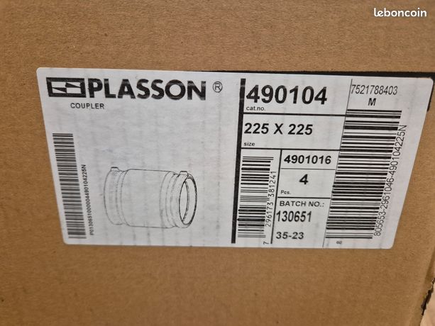 Coupler pvc plasson