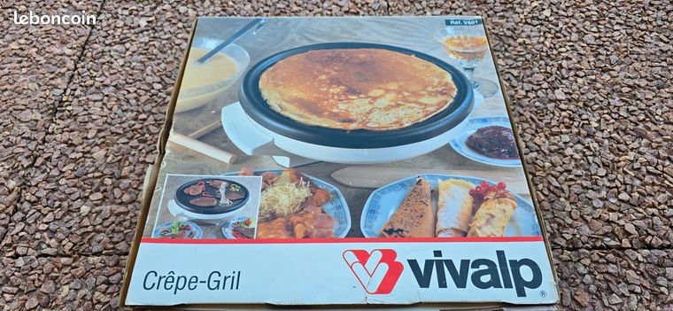 Crêpière pierrade
