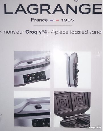 Croque monsieur Lagrange neuf