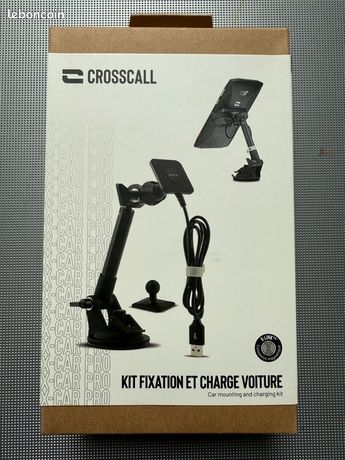 Crosscall kit fixation et charge voiture X Car Pro