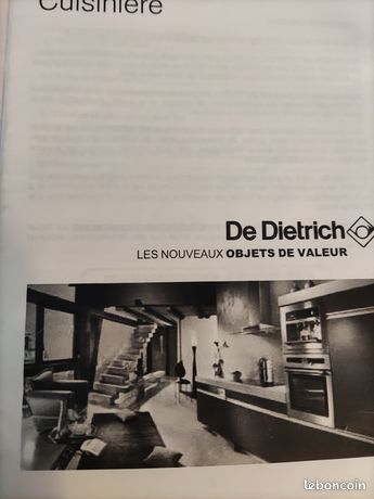 Cuisinière électrique vitrocéramique De Dietrich