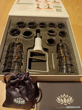 Cupping set Uplife 18 ventouses