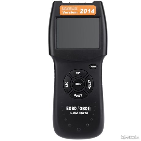 D900 CANBUS OBDII Live PCM Data Code Reader 2012 Ve (Noir)