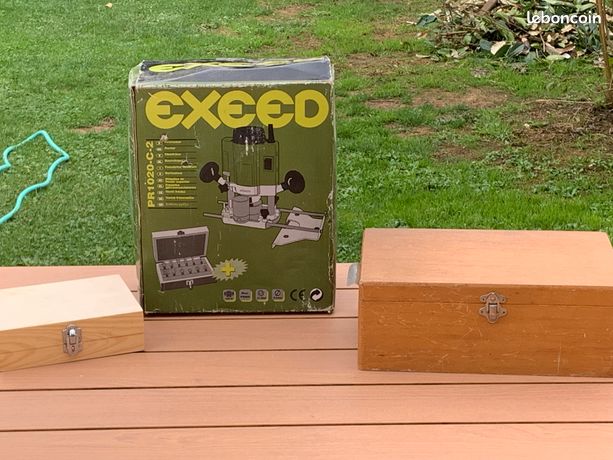 Défonceuse et outils à bois