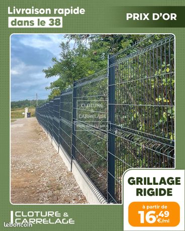 DESTOCKAGE | Clôture Rigide en Panneaux Prix Choc
