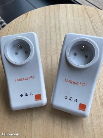 Deux liveplug orange